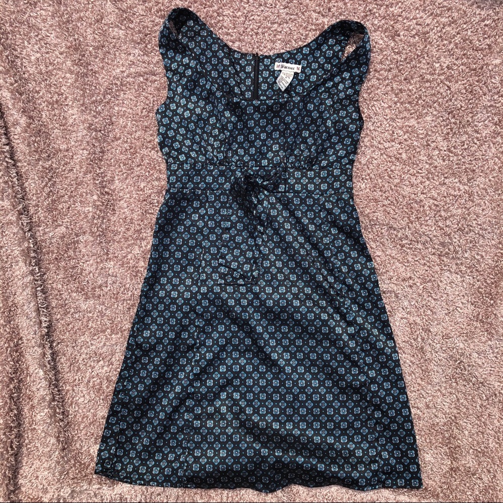 Satin Print mini dress